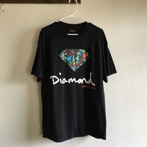 NWOT Diamond Supply x The Hundreds collab tee